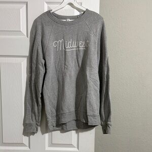 Midwest Gray Sweater